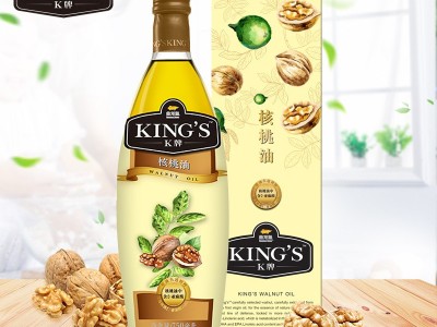 金龙鱼KINGS核桃油 健康油家庭 食用油750mL单支礼盒图3