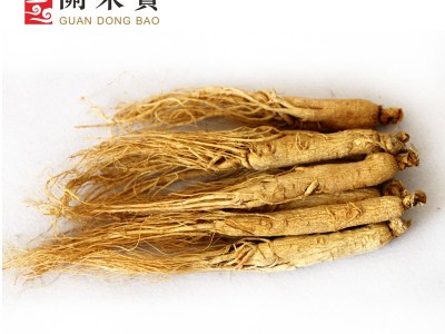 长白山人参 生晒参 全须白参 原皮参白参 20-25大枝头图3