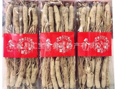 产地货源生晒白参 长白山鲜人参泡酒大补晒干人参东北特产批发图5
