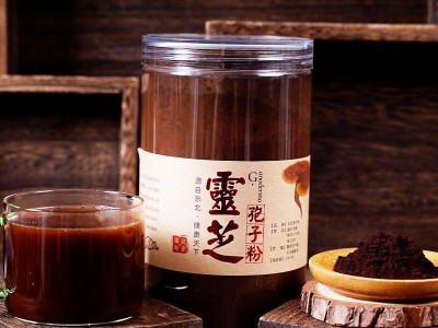 长白山灵芝孢子粉 瓶装灵芝粉250g东北特产 源头货源量大从优图2