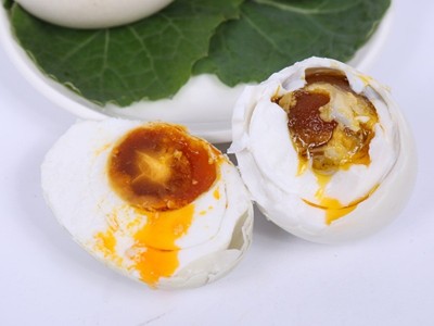 恒升园60g100枚装油黄休闲食品咸鸭蛋流油散装厂家批发图3