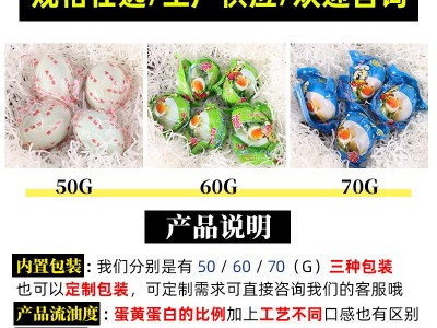 五香流油咸鸭蛋包邮 流油海鸭蛋整箱批发 即食咸蛋熟咸鸭蛋礼盒装图3