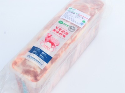 批发排酸羔羊肉 羔羊卷 肥羊卷 火锅涮羔羊方砖图2