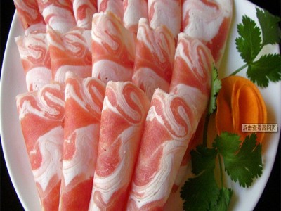 批发排酸羔羊肉 羔羊卷 肥羊卷 火锅涮羔羊方砖图5