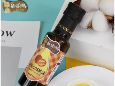 苏嫲嫲有机儿童核桃油 可搭配婴幼儿童辅食调味油食用油图3