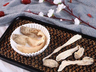 【万传鲜】古田鸡腿菇干货大片500g 食用菌特产农产品鸡腿菇批发图3