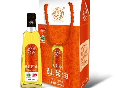 原香物理压榨茶子香食用山茶籽山茶油茶500ml企业礼品礼盒套装图5