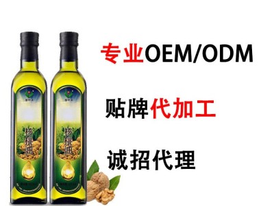 核桃油 富世康工厂批发 食用核桃油 低温冷榨核桃油图2
