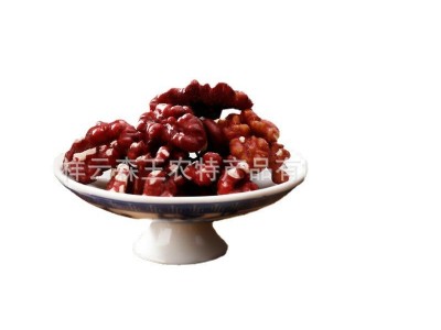 500g云南红仁核桃 散装薄皮红肉干核桃 休闲零食红皮核桃仁坚果图5