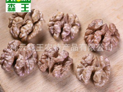 云南紫皮核桃仁尖嘴紫米娘青核桃原味散装孕妇休闲坚果500g批发图3