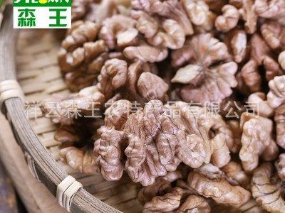 云南紫皮核桃仁尖嘴紫米娘青核桃原味散装孕妇休闲坚果500g批发图2