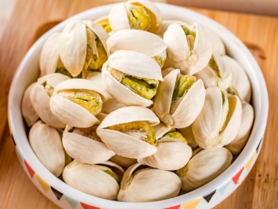新货批发原味盐焗开心果连罐250g克袋装饱满自然开零食特产图5