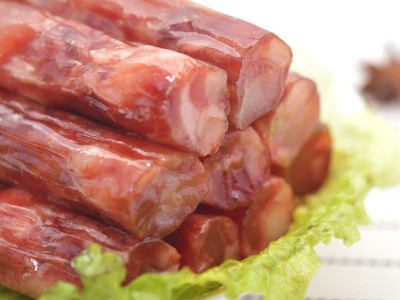 好好牌八分肥瘦袋特产正宗纯猪肉酒香甜味特产蜡肠300g一件代发图3