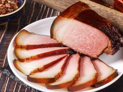 四川特产腊肉柏丫烟熏重庆腊肉熏肉二刀农家烟熏土家腊后腿肉批发图3