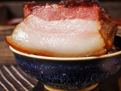 四川特产腊肉柏丫烟熏自制腊肉五花腌腊农家自养土猪腊肠批发重庆图3