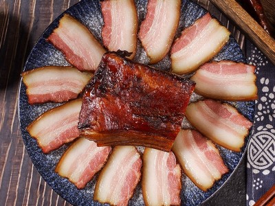 四川特产腊肉柏丫烟熏自制腊肉五花腌腊农家自养土猪腊肠批发重庆图5