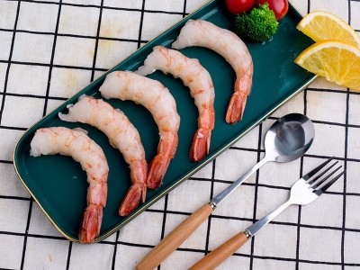 无虾线冰冻海虾 350g无冰衣新鲜大虾仁 烹饪简单鲜冻去壳 批发图3