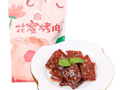广东真美食品花蜜猪肉脯 山姆网红零食猪肉干肉铺肉片休闲厂家图5