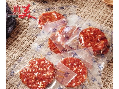 广东真美食品猪肉脯肉类55g 猪肉干肉片休闲办公室零食猪肉铺批发图4