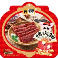 华祖食品猪肉脯158克猪肉干零食猪肉铺猪肉片休闲小吃办公零食