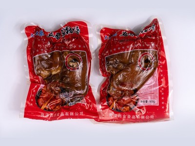 五香酱猪蹄500g 肉类休闲零食猪手猪脚卤味熟食 真空包装即食猪爪图4