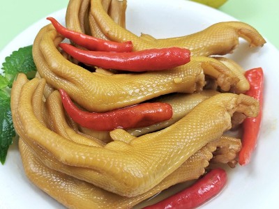 阿可香336g鸭掌餐饮装奶茶店KTV超市鸭爪鸭爪袋装真空包装商用装图3