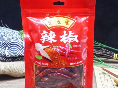 辣椒面辣椒段辣椒丝50g袋装 辣椒特香麻辣火锅安徽板面调味料辣椒图2