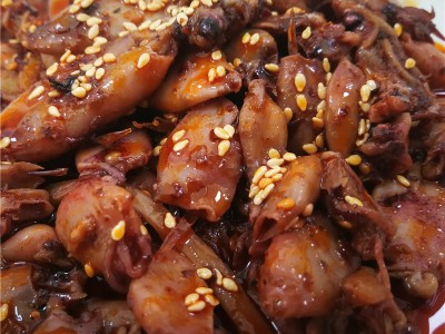 直播麻辣海兔罐头罐头食品麻辣味小海兔罐头即食海鲜水产零食图3