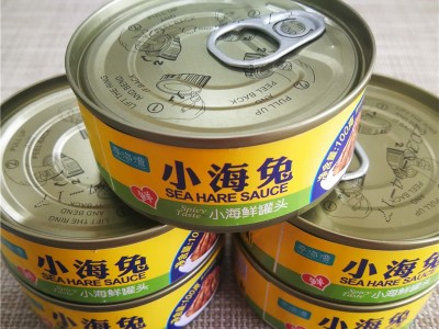 直播麻辣海兔罐头罐头食品麻辣味小海兔罐头即食海鲜水产零食图4