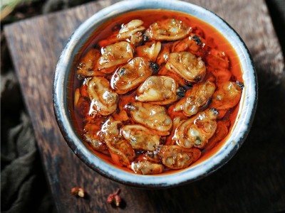 一件代发麻辣花蛤罐头海鲜优惠麻辣海鲜即食罐装休闲零食罐头小吃图2