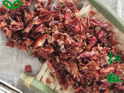 厂家生产直销 脱水蔬菜 脱水甜红椒粒 脱水红椒图2