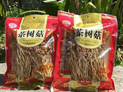 不开伞茶树菇干货无硫新货500g小包装散装 农家自产煲汤炖罐材料图2