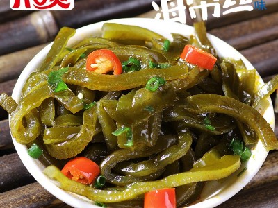开口爽海带丝下饭菜休闲零食咸菜香辣海带丝32g*20包素食学校零食图3