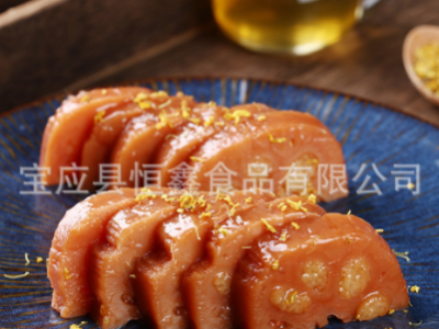 桂花糯米藕 扬州特产开袋即食 真空熟食 超市酒店特产店专卖批发（价格面议）图3