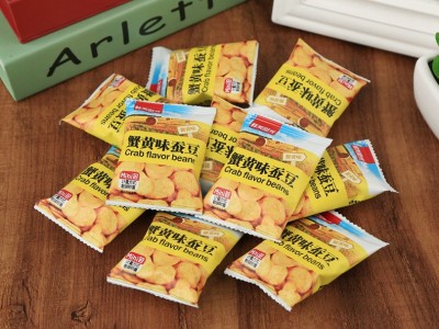 日常休闲野餐小零食蟹黄味瓜子仁蚕豆蒜香味青豌豆办公室小吃图3