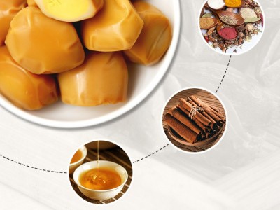 优食五香味盐焗味密封包装鹌鹑蛋外出休闲小零食小卤蛋无壳鹌鹑蛋图1