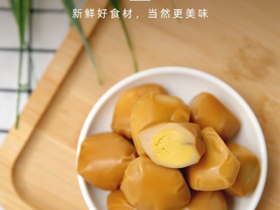 优食五香味盐焗味密封包装鹌鹑蛋外出休闲小零食小卤蛋无壳鹌鹑蛋图2