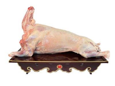 内蒙古羊肉 锡盟全羊羔羊肉白条羊酮体烤厂家直销冷冻羊腔图4