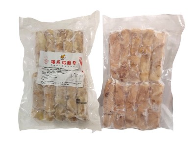 一休爆浆鸡腿卷台湾风味鸡腿卷烧烤网红速冻半成品鸡腿肉图4