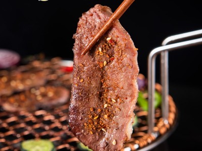 阿牧特 牛板腱 原切肥牛日韩式火锅烤肉食材五花雪花板腱牛排牛扒图4