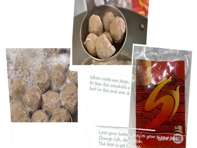 牛肉丸福建龙岩牛肉丸永定下洋牛肉丸客家土楼丸子火锅料批发图3