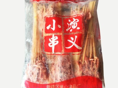 香辣小脆骨 脆骨小串 猪脆骨 120串/袋 烧烤猪肉串油炸小吃半成品图4
