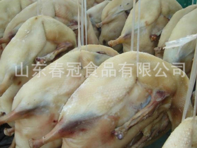 专业供应 优质冻白条鹅体 山东朗德鹅肉 冻卤鹅肉鹅体批发图3