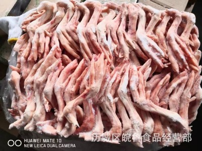白条鹅爪 速冻白条仔鹅爪 鲜冻白条三节仔鹅爪 20斤装/150个左右图2