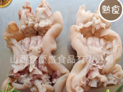 厂家直供熟半去骨牛蹄牛蹄筋新鲜牛杂牛肚牛头肉火锅食材一斤牛蹄图3