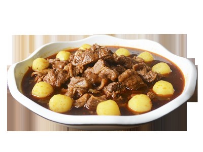 胜缘食品牛腩煲冷冻碗装速食牛肉酒店饭店餐饮成品菜500g图5