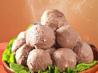 【社区团购专供】潮汕风味牛肉丸撒尿肉丸火锅食材手打手工关东煮图3
