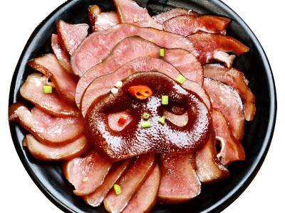四川特产烟熏腊猪嘴腊肉香肠下酒菜工厂直营店批发分销一件代发图5
