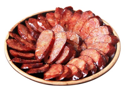 四川麻辣香肠腊腊肠肉烟熏土猪腊肉土特产送礼工厂直销贴牌分销图4