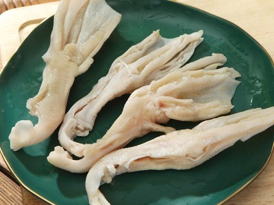 品相好净重高无骨生鸭掌 冷冻冰鲜去骨鸭掌 火锅卤味食材生鸭爪图2